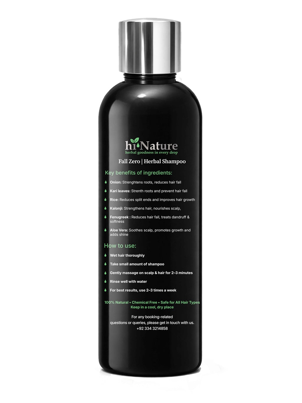 Herbal Fall Zero Shampoo